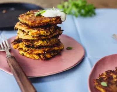 Savory Garden Vegetable Pancakes: A Healthy Breakfast Delight