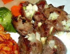 Savory Garlic-Infused Chicken Livers Recipe