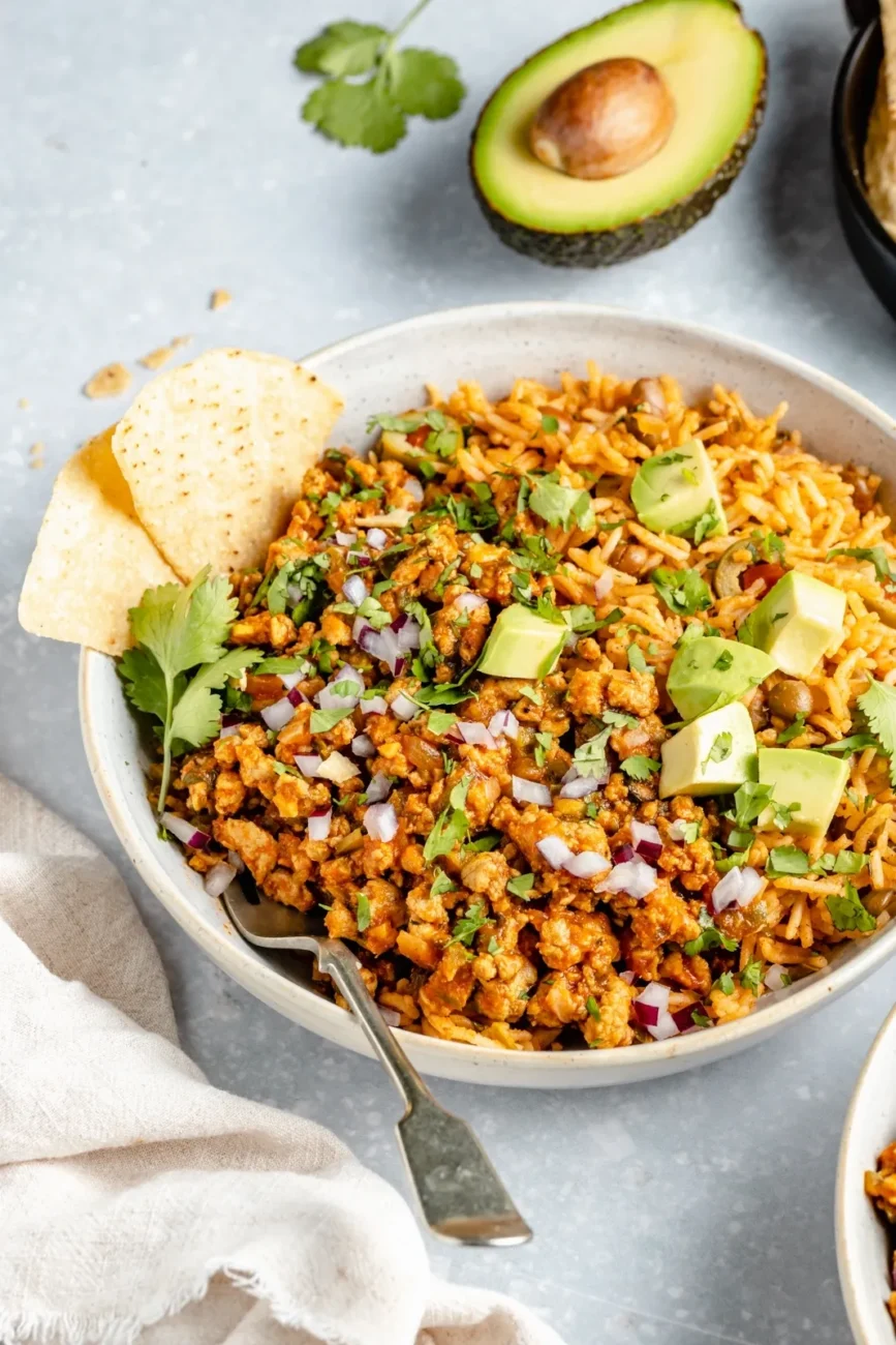 Savory Ground Turkey Picadillo Recipe