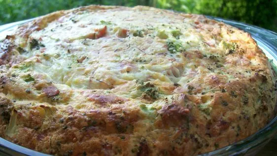 Savory Impossible Quiche Pie