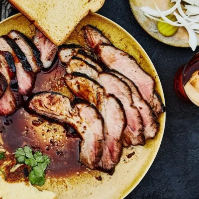 Savory Molasses Grilled Pork Tenderloin