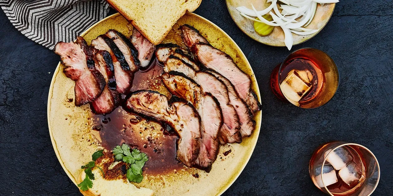 Savory Molasses Grilled Pork Tenderloin