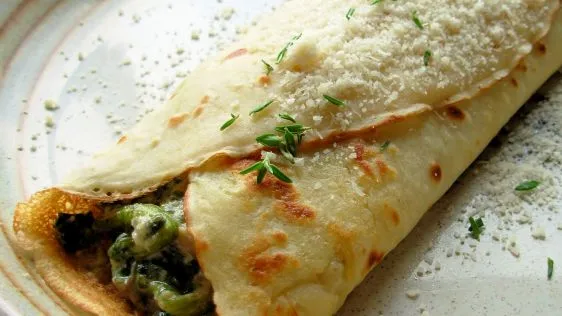 Savory Mushroom, Spinach & Cheese