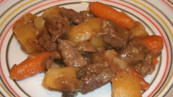Savory Oven- Baked Beef Stew
