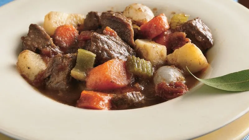 Savory Oven Baked Beef Stew