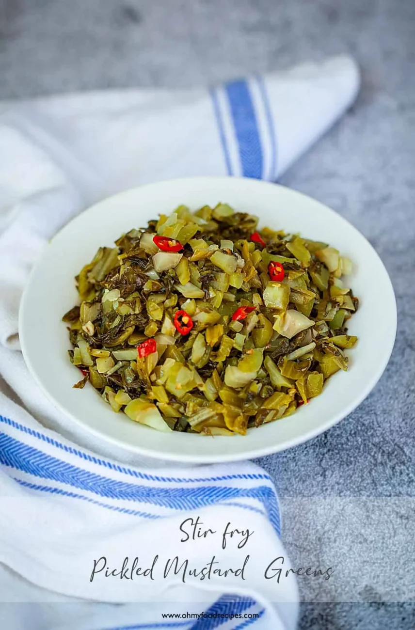 Savory Pork Stir-Fry with Zesty Mustard Greens