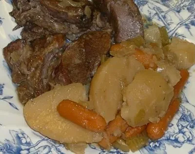 Savory Pot Roast A La Pressure Cooker