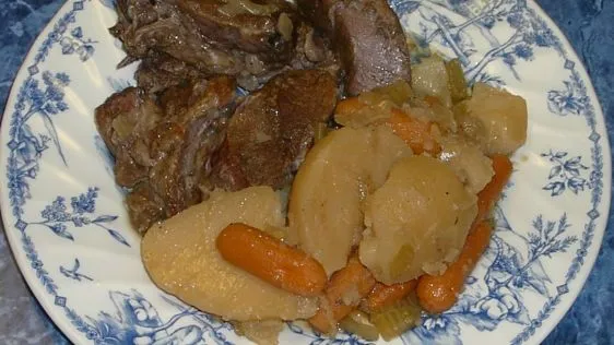 Savory Pot Roast A La Pressure Cooker