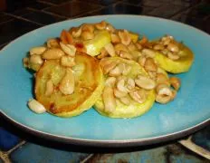 Savory Roasted Yellow Squash and Crunchy Peanut Delight