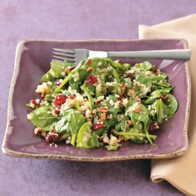 Savory Sauted Spinach Salad Recipe