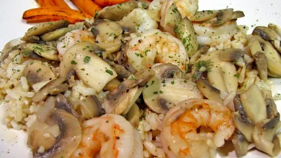 Savory Shrimp and Mushroom Stir-Fry Delight