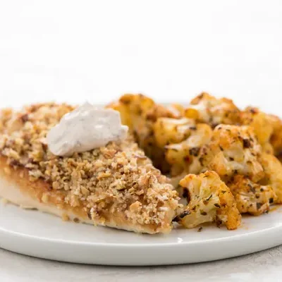 Savory Smoked Almond Crusted Chicken Recipe