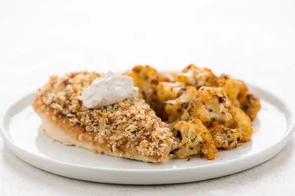 Savory Smoked Almond Crusted Chicken Recipe