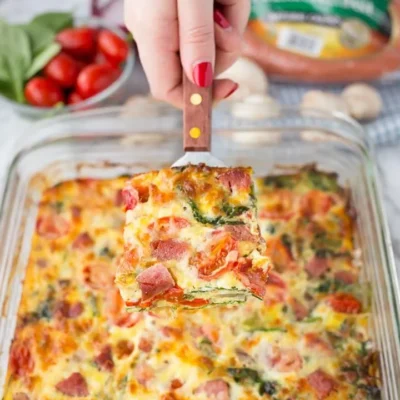 Savory Smoked Egg Breakfast Casserole Recipe