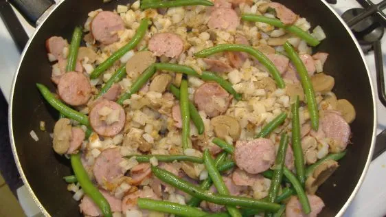 Savory Smoked Sausage and Vegetable Casserole Delight