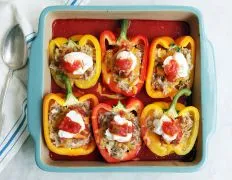 Savory Southwest-Style Quinoa Stuffed Bell Peppers Recipe