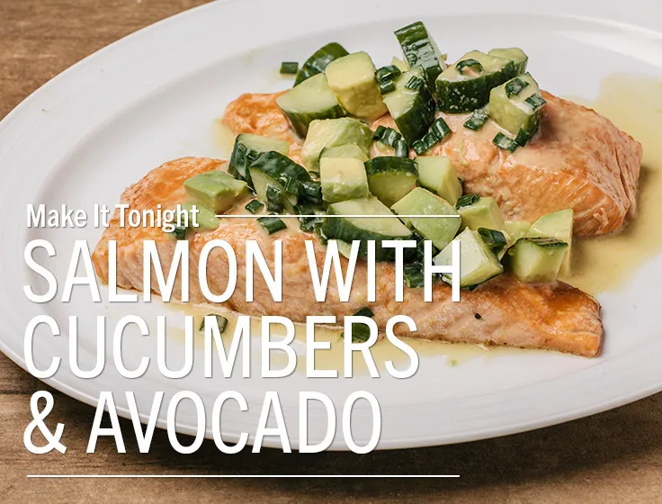 Savory Soy-Glazed Salmon with Crisp Cucumber Salad