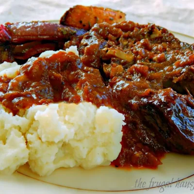 Savory Spicy V8 Vegetable Juice Pot Roast Recipe