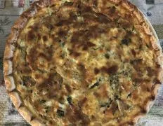 Savory Spinach And Artichoke Quiche Recipe