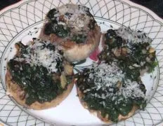 Savory Spinach And Cheese Stuffed Mushrooms Recipe