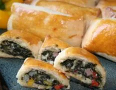 Savory Spinach and Cheese Stuffed Roulades Recipe