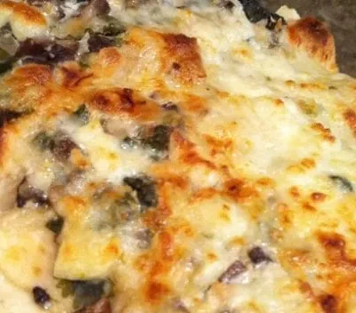 Savory Spinach And Mushroom Enchiladas Recipe