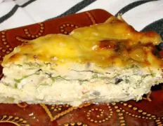 Savory Spinach And Mushroom Quiche Delight