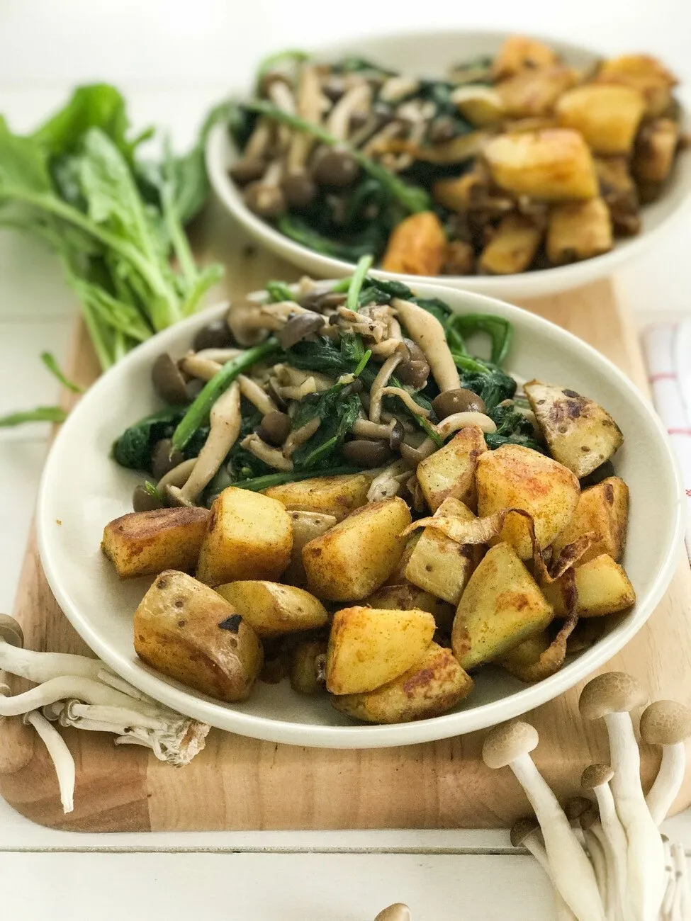 Savory Spinach and Mushroom Saut Recipe