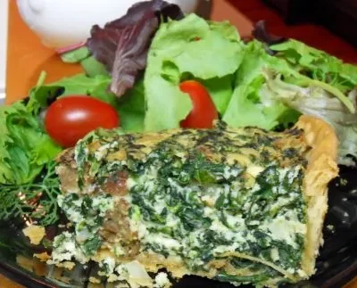 Savory Spinach And Ricotta Cheese Tart Recipe