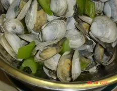 Savory Steamed Clams in Flavorful Broth Recipe