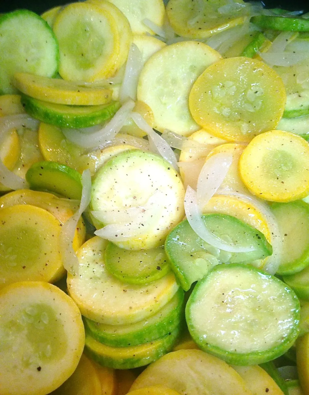 Savory Steamed Yellow Squash and Sweet Vidalia Onions Recipe