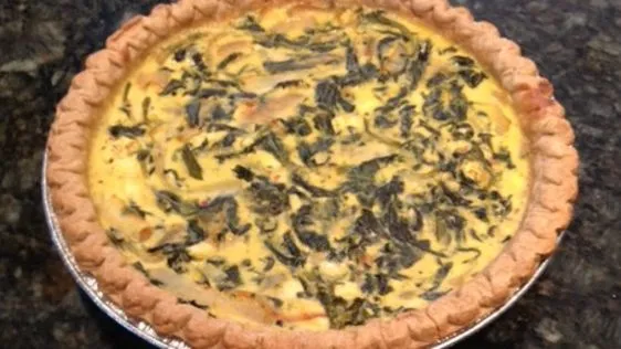 Savory Sun-Dried Tomato and Basil Spinach Quiche Recipe