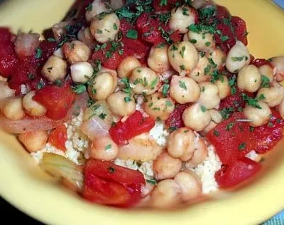 Savory Tomato And Chickpea Stew Recipe