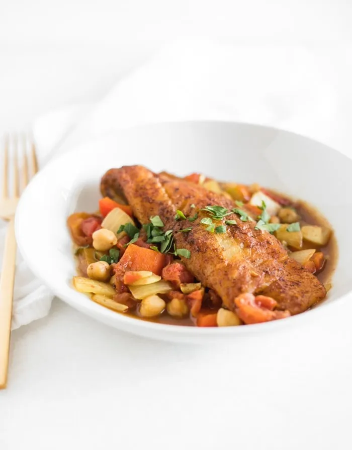 Savory Tomato and Chickpea Stew Recipe