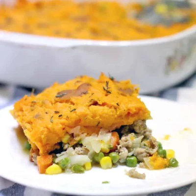 Savory Turkey And Sweet Potato Shepherd'S Pie Recipe