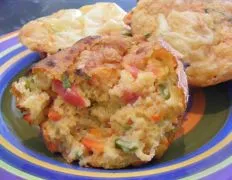 Savory Vegetable And Cheese Muffin Delights