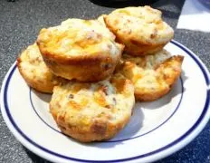 Savory Welsh Cheese and Crispy Bacon Muffins Recipe