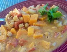 Savory West African-Inspired Vegetarian Soup Recipe