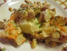 Savory Zucchini Casserole With Homemade Stuffing Mix