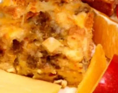 Savory And Spicy Egg Bake Delight