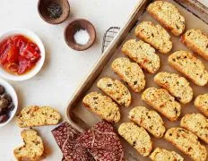 Savoury Mediterranean Biscotti