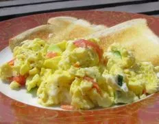 Savoury Scrambled Eggs With Smoked