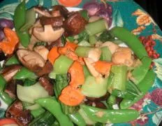 Scallop And Shiitake Stir-Fry