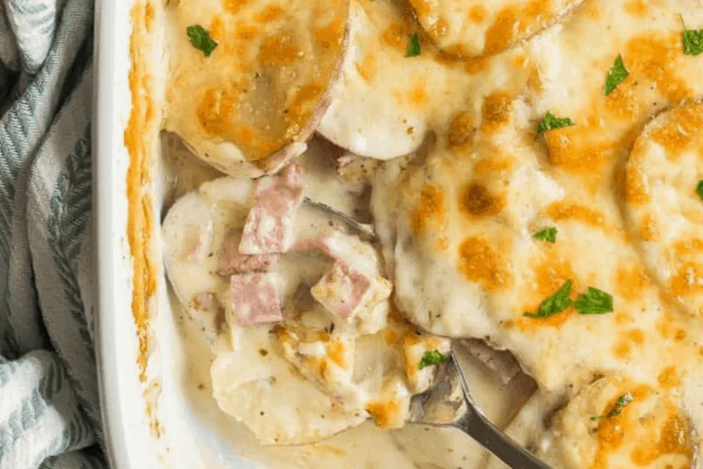 Scalloped Potatoes And Ham