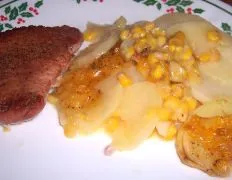 Scalloped Potatoes & Corn Casserole