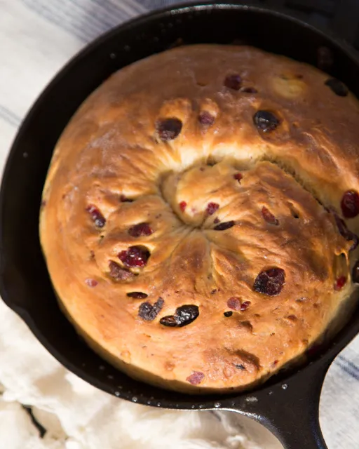 Scandinavian Fruit Bread Julekage