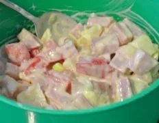 Scandinavian Ham Salad