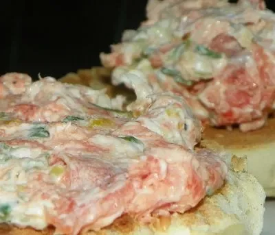 Schmear Cream Cheese With Lox Spread