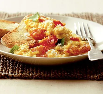 Scrambled Egg And Tomato