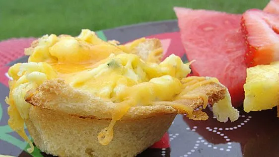 Scrambled Egg Cups For Two